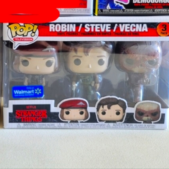 Stranger things 3pk funko pop - Picture 1 of 3